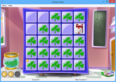 play Windows 7 game Purble Place on Windows 8