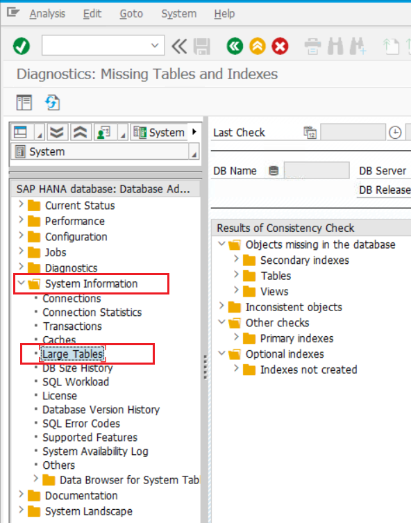 How To Find Largest Tables In Sap Hana Templates Sample Printables