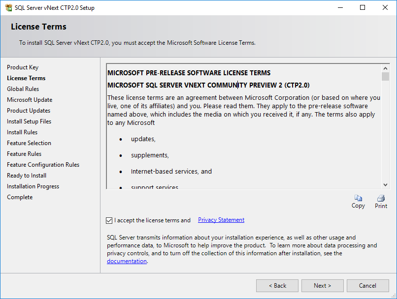 Microsoft Software licence terms