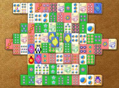 which of microsofts mahjong titans layout is the easiest