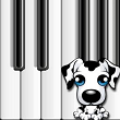 Dog Piano virtual piano app for Windows 8 and for kids
