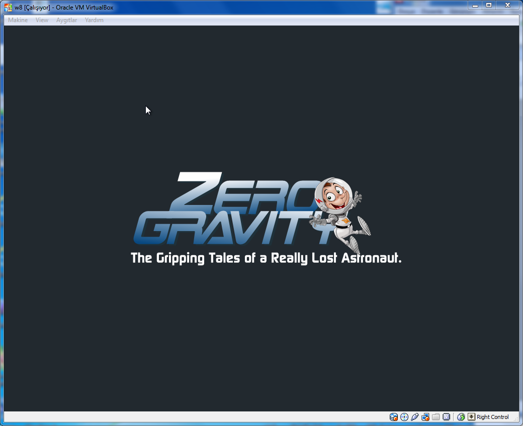New Windows 8 Zero Gravity Game