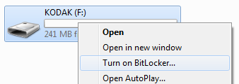 Windows 7 BitLocker To Go