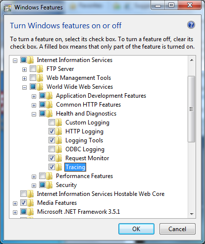 install-iis7-health-and-diagnostic-tools-and-features