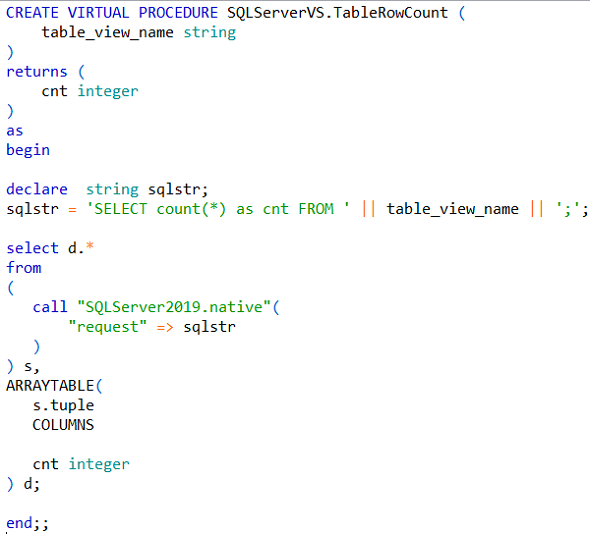 create-dynamic-procedure-on-data-virtuality-returning-table-row-count