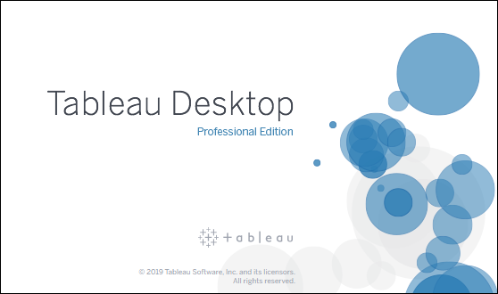 Tableau Desktop data visualization