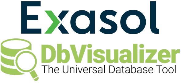using Exasol database with DbVisualizer Pro