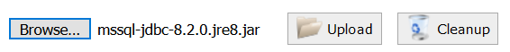 Upload JDBC driver to Exasol cluster