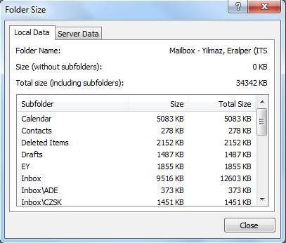 folder size 2.6