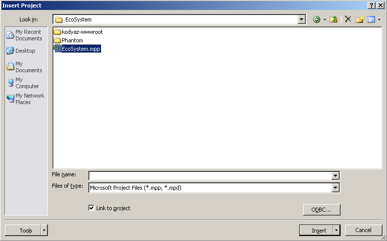 insert-project-as-subproject-microsoft-project-2010