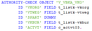 ABAP authority-check command