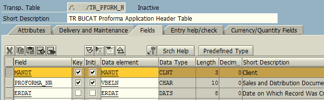 add MANDT field in custom table in ABAP