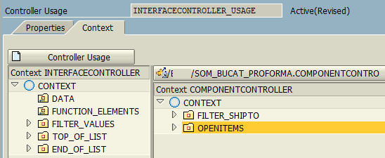 bind componentcontroller context node to ALV table data
