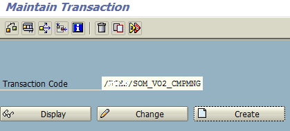 create SAP transaction code using SE93 ABAP tcode