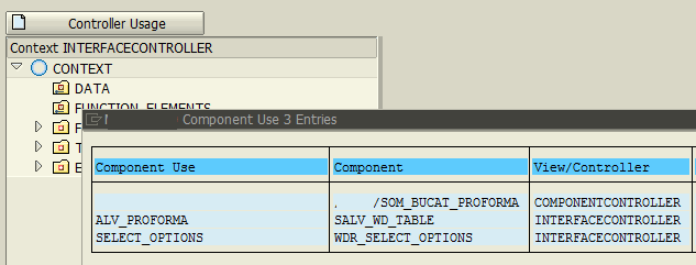 sap web dynpro component usage