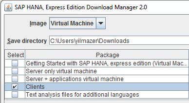 download SAP Hana Express Edition