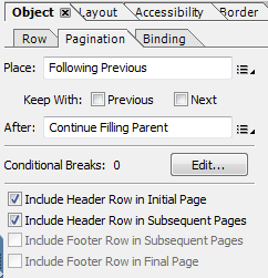 Table HeaderRow on every Adobe Form output page