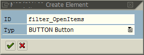 Web Dynpro Button element