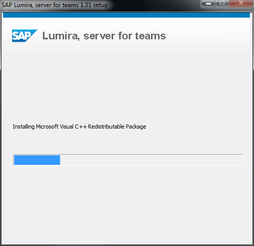 SAP Lumira Server installation