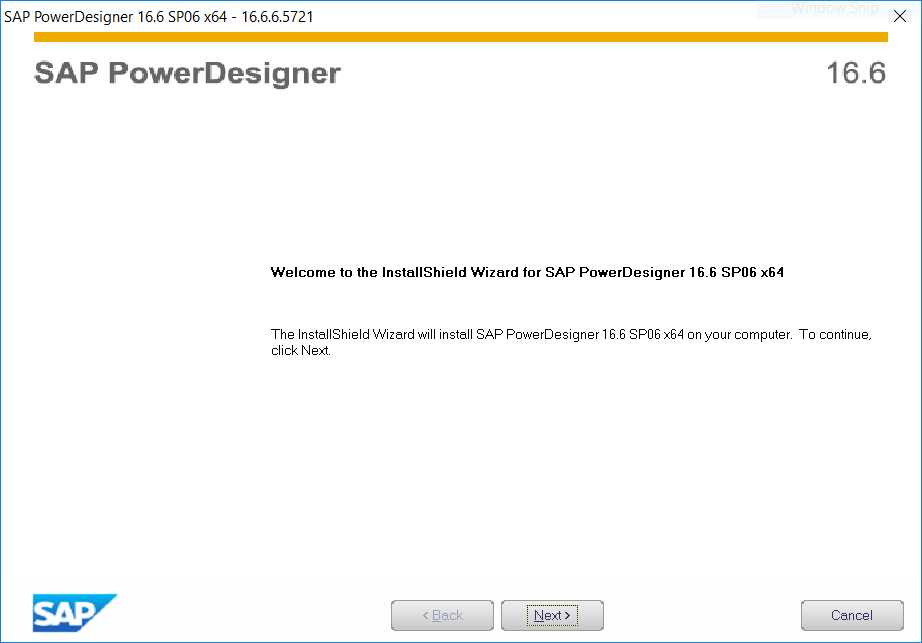 SAP Power Designer InstallShield