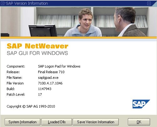 sap-version-information-sap-gui-for-windows