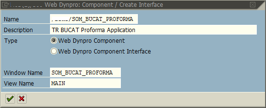 standard web dynpro components