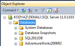 attach database AdventureWorks2008R2 to SQL Server 2012