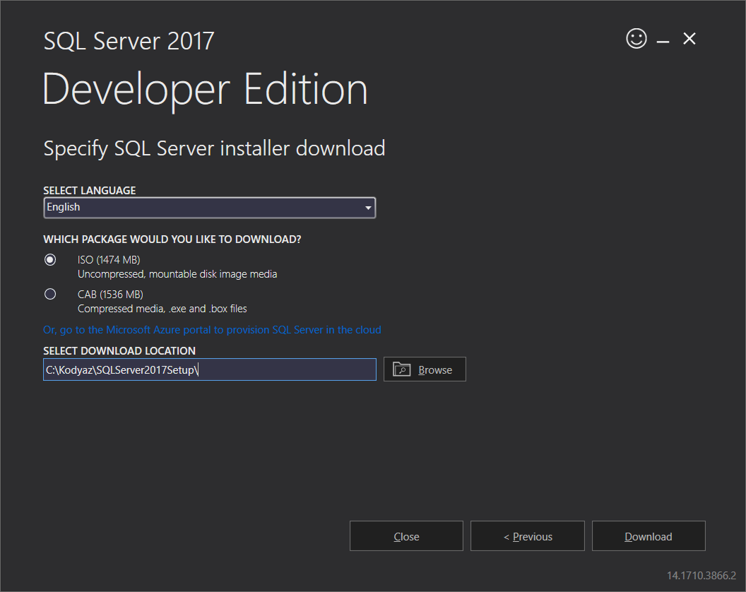 install sql server 2017 developer edition linux