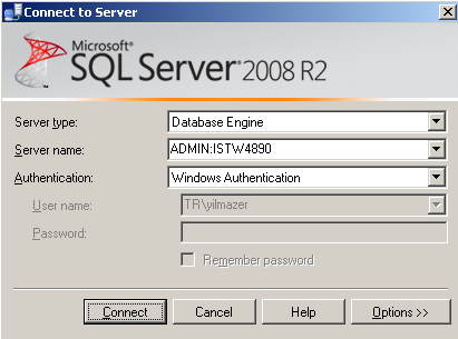 SQL Server dedicated administrator connection DAC