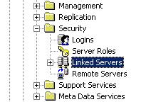 SQL Server linked server
