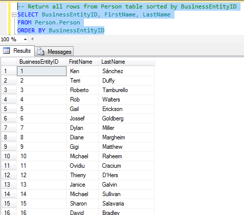 SQL Server 2012 Order By clause Ad-Hoc Paging with Offset and Fetch Next