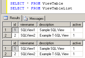 SQL Server sp_refreshview to Update View Definition