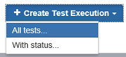 create test execution