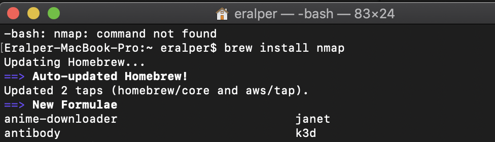 brew install python 3 mac terminal