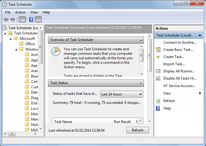 for windows instal TaskSchedulerView 1.73