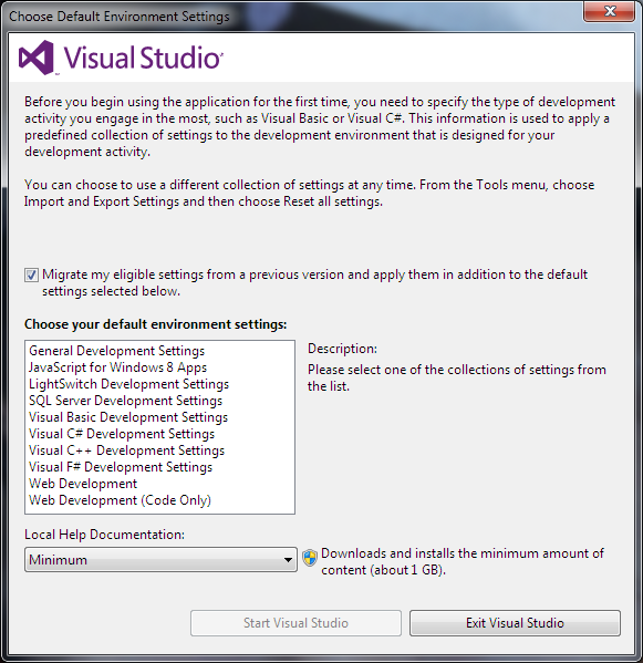 visual studio ultimate 2012 requirements