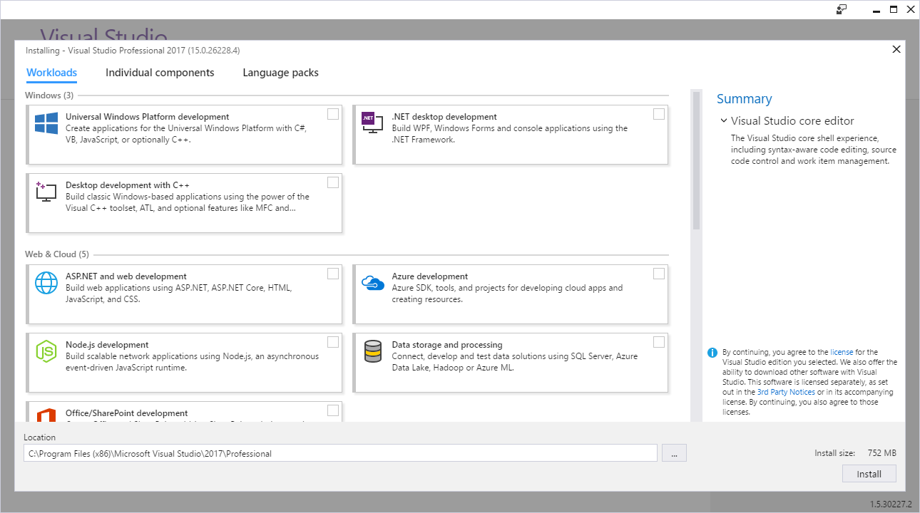 visual paradigm visual studio 2017