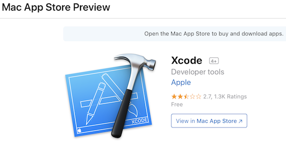 mac xcode command line tools