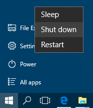 Shutting down windows 10 как исправить