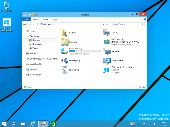 Windows 10 Screenshots