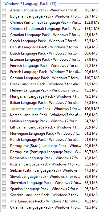 microsoft windows 7 greek language pack
