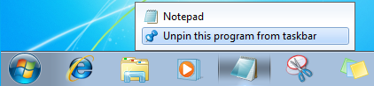 unpin-program-icon-from-windows-7-taskbar