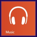 Windows 8 Music app