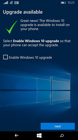 Enable Windows 10 upgrade using Windows 10 Upgrade Advisor app