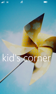 Windows Phone 8 Kid's Corner feature
