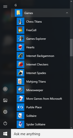 Install Windows Games Pack On Windows 10