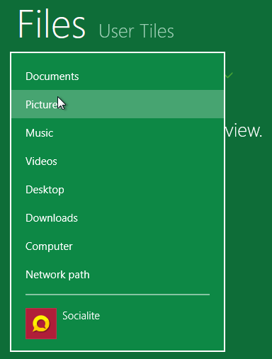 windows 8 account pictures